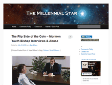 Tablet Screenshot of millennialstar.org